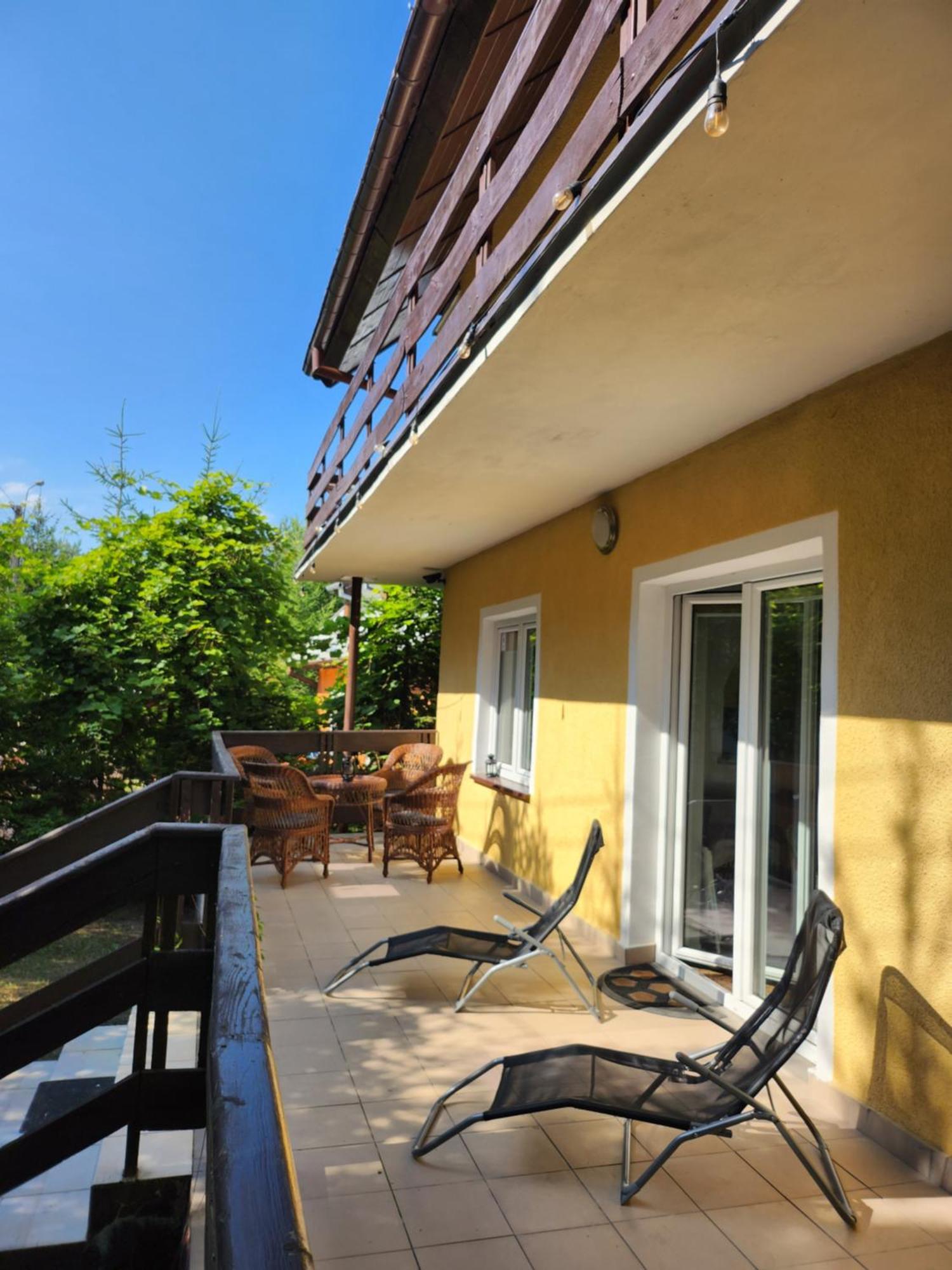 Duzy Dom Wilkasy Zalesie 100M Od Plazy Villa Exteriör bild